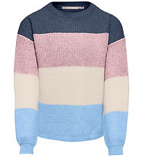 Kids Only Tröja - Stickad - Nej - KogSandy - Vintage Indigo