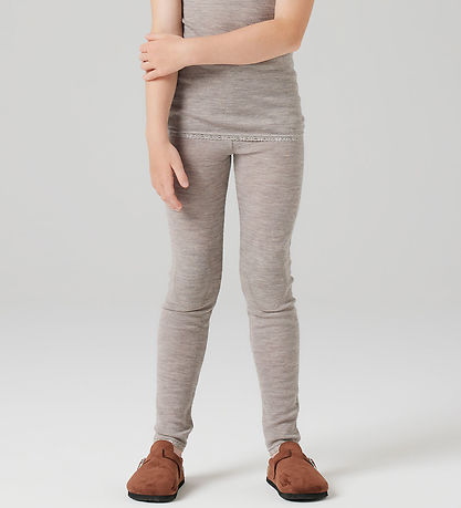 Name It Leggings - Wool - NkfWang - Satellite