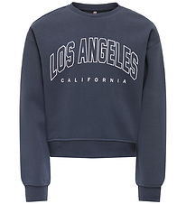 Kids Only Sweatshirt - KogSweat - Ombre Blue/Los Angeles - Kalif