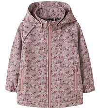 Name It Softshell Jacket w. Fleece - NmfAlfa08 - Woodrose/Blosso