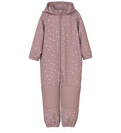 Name It Softshell-dress m. Fleece - Noos - NmfAlfa08 - Woodrose/