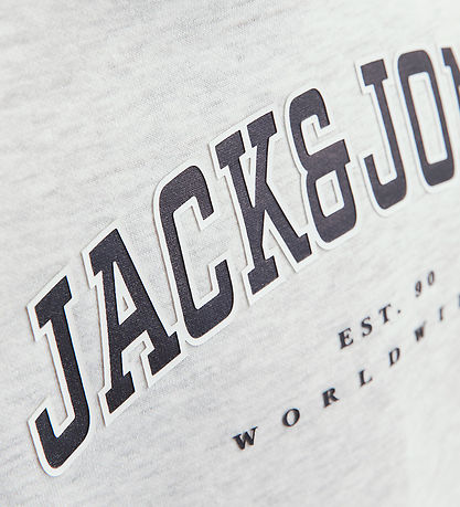 Jack & Jones Huppari- JjeCaleb - Noos - White Melange/Loose