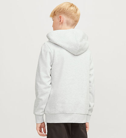 Jack & Jones Huppari- JjeCaleb - Noos - White Melange/Loose