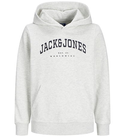 Jack & Jones Huppari- JjeCaleb - Noos - White Melange/Loose