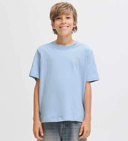 Jack & Jones T-paita - JjeBrandes - Chambray Blue