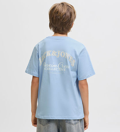 Jack & Jones T-paita - JjeBrandes - Chambray Blue