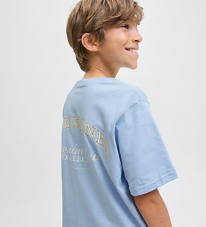 Jack & Jones T-paita - JjeBrandes - Chambray Blue
