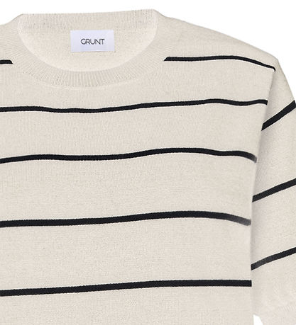 T-Shirt Grunt - Tricoté - GrFerro - Off White Stripe