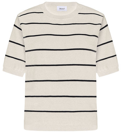 T-Shirt Grunt - Tricoté - GrFerro - Off White Stripe