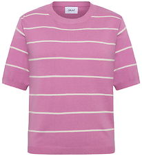 Grunt T-shirt - Knitted - GrFerro - Rose Stripe