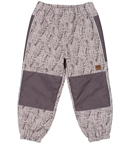 Mikk-Line Thermo Wear - Cloud Gray w. Flowers/Ruffles