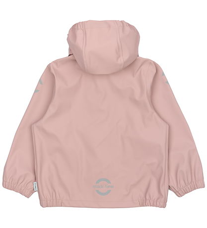 Mikk-Line Rainwear w. Suspenders - PU - Woodrose