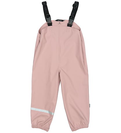 Mikk-Line Rainwear w. Suspenders - PU - Woodrose