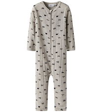 Name It Nightsuit - Wool - Rib - Noos - NbmWang - Nacreous Cloud