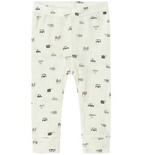 Name It Leggings - Ull - Rib - Nej - NbmWang - Snow White/Small