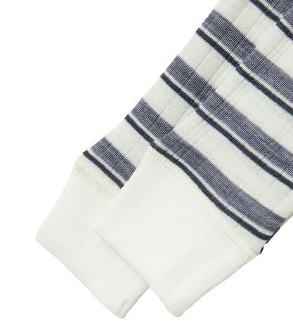 Name It Leggings - Wol - Noos - NbmWang - Folkstone Gray/Snow wh