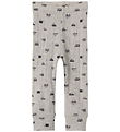 Name It Leggings - Wool - Rib - Noos - NbmWang - Nacreous Cloud/
