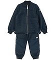Mikk-Line Thermokleding m. Fleece - Dekbed - Coated - Blue Night