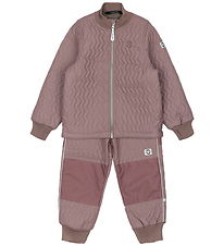 Mikk-Line Termokläder m. Fleece - Täcke - Coated - Twilight Mauv