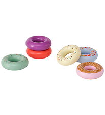 Kids Concept Donuts - 6 pcs - Wood