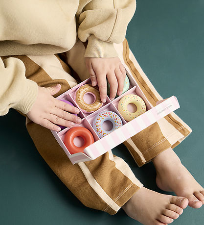 Kids Concept Donuts - 6 pcs - Wood