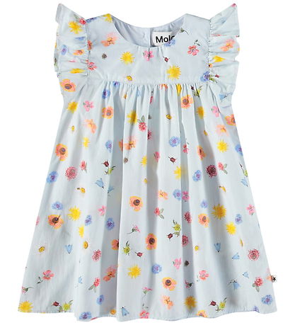 Molo Kleid - Kakao - Small Blumen Baby
