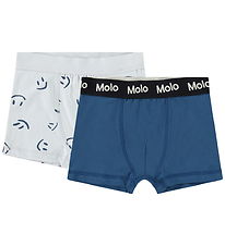 Molo Boxershorts - 2-pack - Justin - Beste Sky