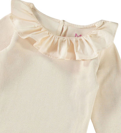 Molo Bodysuit l/s - Rib - Faye - Summer Sand