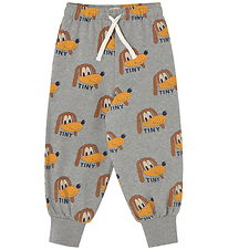 Tiny Cottons Sweatpants - Hundar - Gråmelerad
