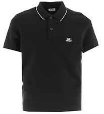C.P. Company Polo - Black w. White