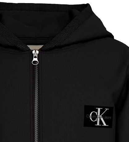 Calvin Klein Cardigan - Badge - Black