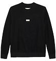 Calvin Klein Blouse - Knitted - Logo Label - Ck Black
