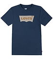 Levis Stuttermabolur - Leðurfluga - BIG Dýfa M. Lógó