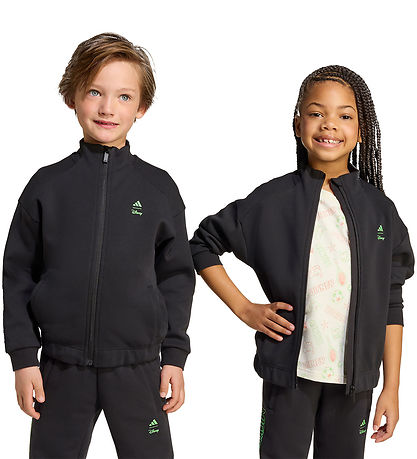 adidas Performance Cardigan - Disney - Schwarz/Limette m. Mickey