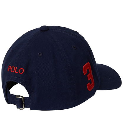 Polo Ralph Lauren Cap - Navy/Red w. Logo