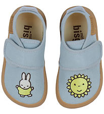 Bisgaard X Miffy Hausschuhe - Barfuß - Himmelblau