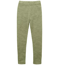 Engel Leggings - Ull - Sage Green Melerad