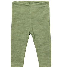 Engel Leggings - Ull - Sage Green Melerad