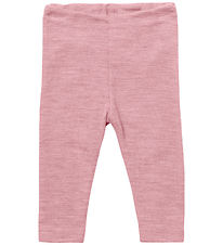 Engel Leggings - Ull - Rosewood Melerad