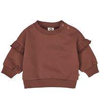 Müsli Sweatshirt - Frill Baby - Cozy Mig - Rot