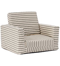 Kids Concept Armchair/Play Mat - Foldable - 42x44x48 - Grey/Whit