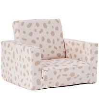 Kids Concept Armchair/Play Mat - Foldable - 42x44x38 - White/Bei
