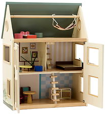 Kids Concept Puppenhaus - Aiden - 46 cm - Holz/Mehrfarbig