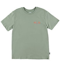 Billabong T-shirt - Origin - Grey Green w. Print