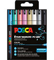 Marqueurs Magiques Posca - PC-1 m - 8 pces - Métallique Couleurs