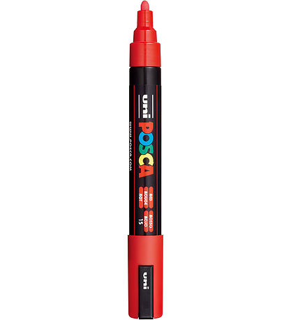 Posca Markers - PC-5M - 4 pcs - Red/Yellow/Blue/Black