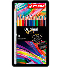 Stabilo Colouring Pencils - Original Arty+ - 12 pcs - Multicolou