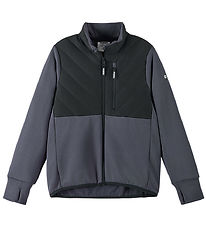 Reima Softshell Jacket w. Termo - Vaihtari - Grey/Black