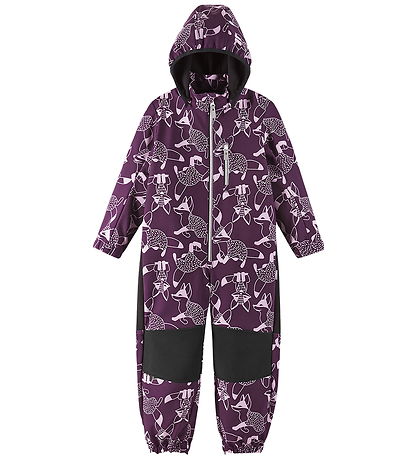 Reima Softshell Dress m. Fleece - Nurmes - Lilla m. Rever