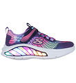 Skechers Shoes w. Light - Rainbow Cruisers - Navy/Multi